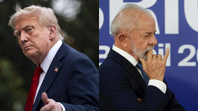 Trump y Lula da Silva